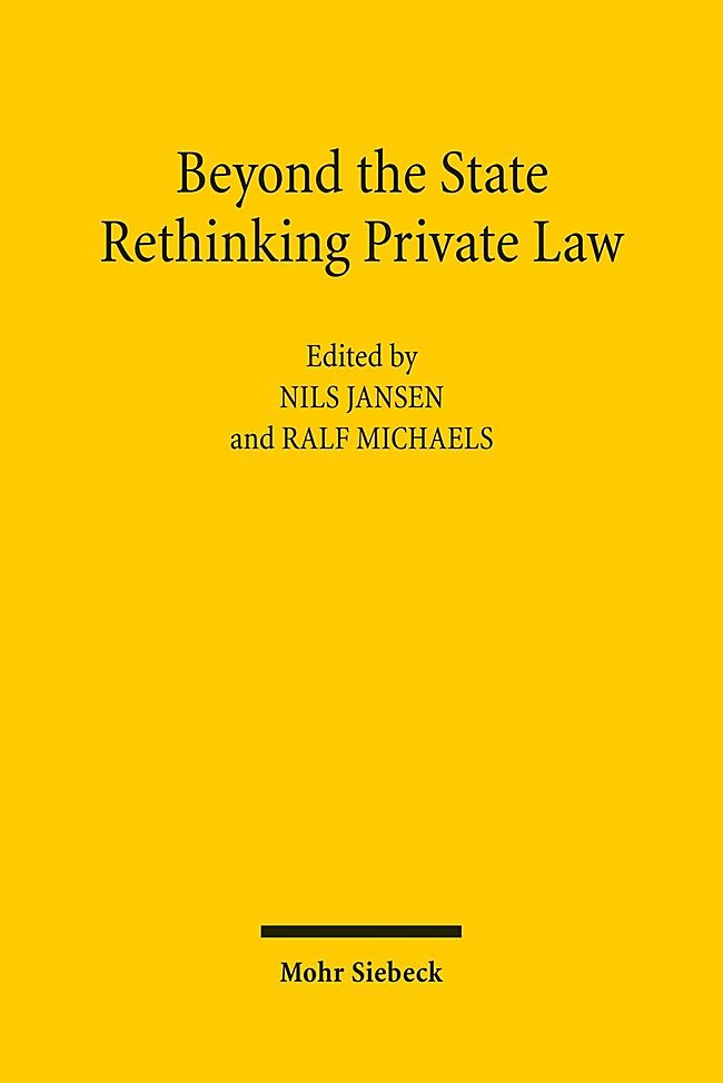 Beyond the State: Rethinking Private Law