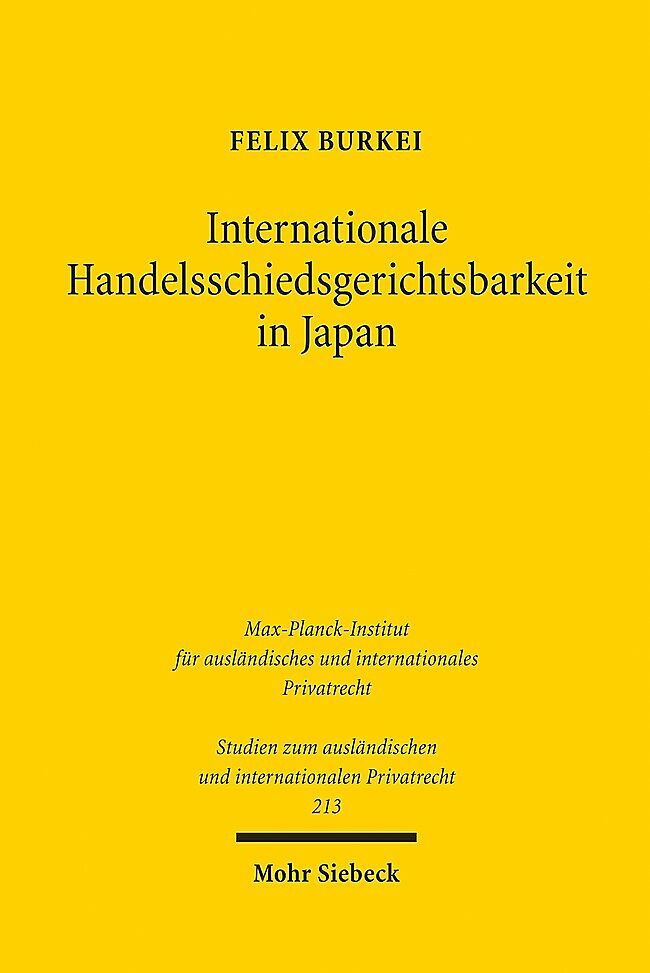 Internationale Handelsschiedsgerichtsbarkeit in Japan