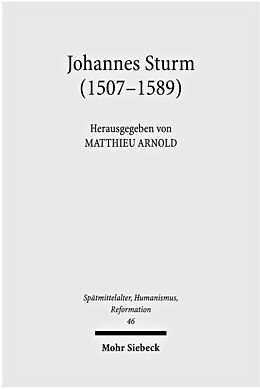 Fester Einband Johannes Sturm (1507-1589) von 