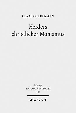 Fester Einband Herders christlicher Monismus von Claas Cordemann