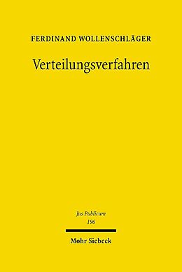 Leinen-Einband Verteilungsverfahren von Ferdinand Wollenschläger
