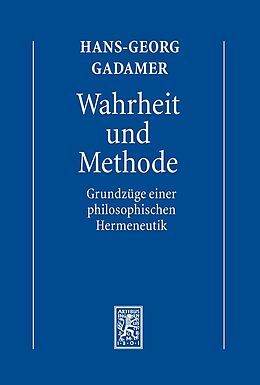 Fester Einband Gesammelte Werke von Hans-Georg Gadamer