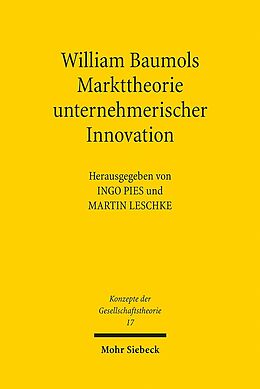 Kartonierter Einband William Baumols Markttheorie unternehmerischer Innovation von 