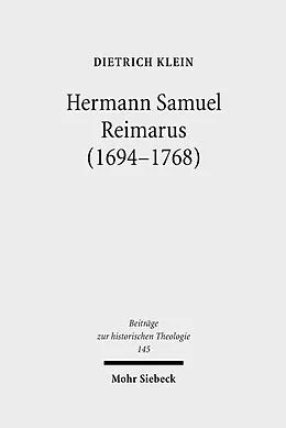 E-Book (pdf) Hermann Samuel Reimarus (1694-1768) von Dietrich Klein