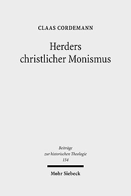 E-Book (pdf) Herders christlicher Monismus von Claas Cordemann