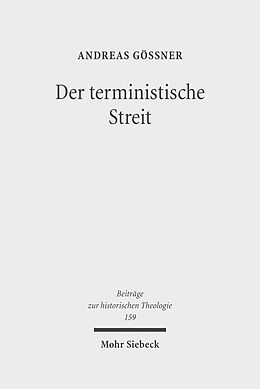 E-Book (pdf) Der terministische Streit von Andreas Gößner
