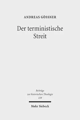 E-Book (pdf) Der terministische Streit von Andreas Gößner