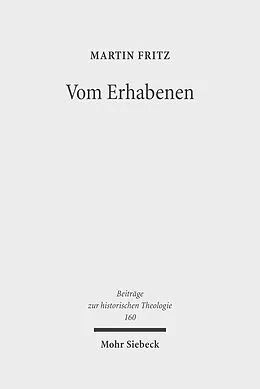 E-Book (pdf) Vom Erhabenen von Martin Fritz