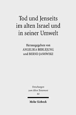 E-Book (pdf) Tod und Jenseits im alten Israel und in seiner Umwelt von 