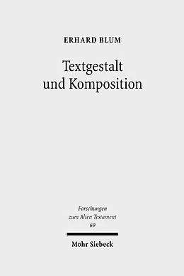 E-Book (pdf) Textgestalt und Komposition von Erhard Blum