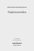 E-Book (pdf) Prophetenstudien von Reinhard Gregor Kratz