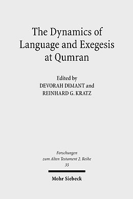 eBook (pdf) The Dynamics of Language and Exegesis at Qumran de 