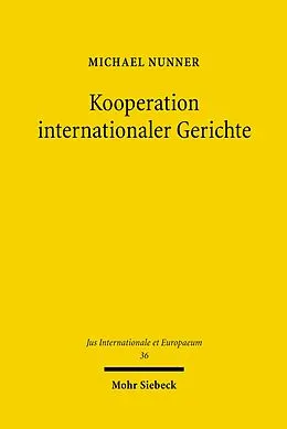 E-Book (pdf) Kooperation internationaler Gerichte von Michael Nunner