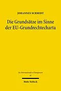 E-Book (pdf) Die Grundsätze im Sinne der EU-Grundrechtecharta von Johannes Schmidt