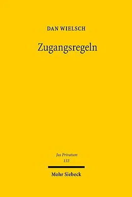 E-Book (pdf) Zugangsregeln von Dan Wielsch