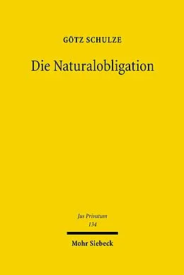 E-Book (pdf) Die Naturalobligation von Götz Schulze