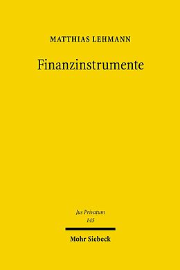 E-Book (pdf) Finanzinstrumente von Matthias Lehmann