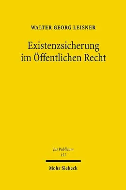 E-Book (pdf) Existenzsicherung im Öffentlichen Recht von Walter Georg Leisner