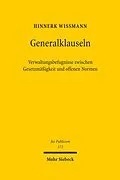 E-Book (pdf) Generalklauseln von Hinnerk Wißmann