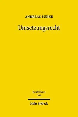 E-Book (pdf) Umsetzungsrecht von Andreas Funke