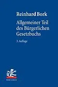 E-Book (pdf) Allgemeiner Teil des Bürgerlichen Gesetzbuchs von Reinhard Bork