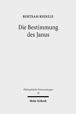 E-Book (pdf) Die Bestimmung des Janus von Bertram Kienzle