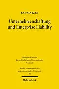 E-Book (pdf) Unternehmenshaftung und Enterprise Liability von Kai Wantzen