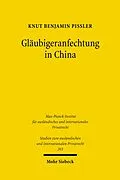 E-Book (pdf) Gläubigeranfechtung in China von Knut Benjamin Pißler