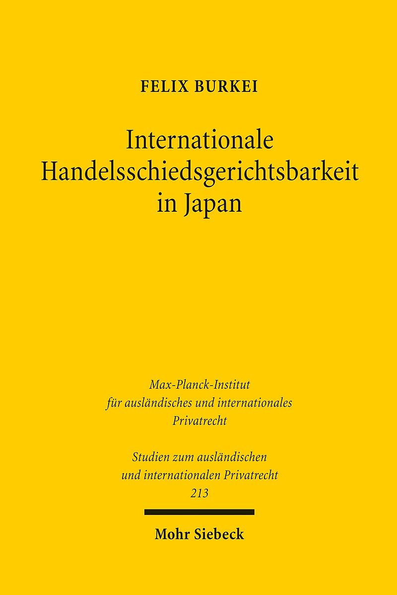 Internationale Handelsschiedsgerichtsbarkeit in Japan