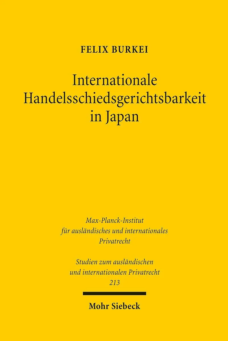 Internationale Handelsschiedsgerichtsbarkeit in Japan