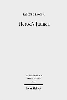 eBook (pdf) Herod's Judaea de Samuel Rocca