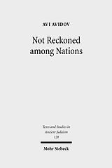 eBook (pdf) Not Reckoned among Nations de Avi Avidov