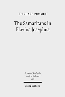 eBook (pdf) The Samaritans in Flavius Josephus de Reinhard Pummer