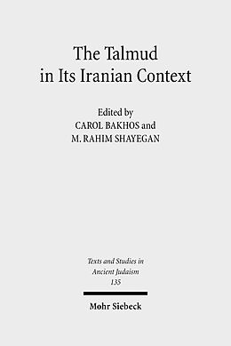 eBook (pdf) The Talmud in Its Iranian Context de 