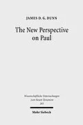E-Book (pdf) The New Perspective on Paul von James D. G. Dunn