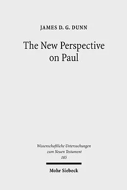 E-Book (pdf) The New Perspective on Paul von James D. G. Dunn