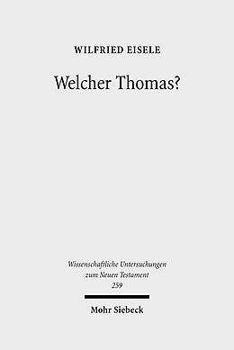 E-Book (pdf) Welcher Thomas? von Wilfried Eisele