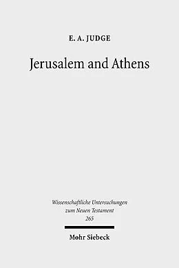E-Book (pdf) Jerusalem and Athens von E. A. Judge