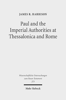 E-Book (pdf) Paul and the Imperial Authorities at Thessalonica and Rome von James R. Harrison
