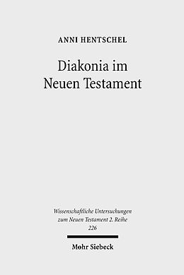 E-Book (pdf) Diakonia im Neuen Testament von Anni Hentschel