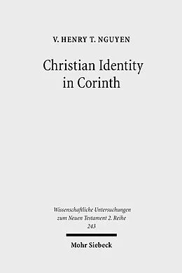 E-Book (pdf) Christian Identity in Corinth von V. Henry T. Nguyen