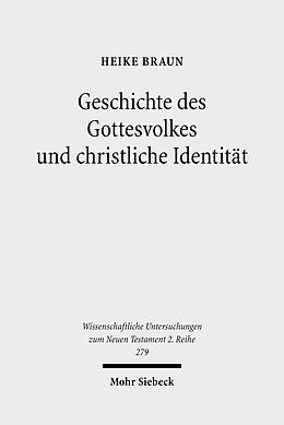 E-Book (pdf) Geschichte des Gottesvolkes und christliche Identität von Heike Braun