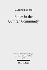 eBook (pdf) Ethics in the Qumran Community de Marcus K. M. Tso