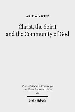 E-Book (pdf) Christ, the Spirit and the Community of God von Arie W. Zwiep