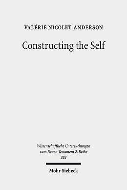 Couverture cartonnée Constructing the Self de Valerie Nicolet-Anderson