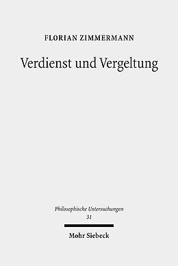 Leinen-Einband Verdienst und Vergeltung von Florian Zimmermann