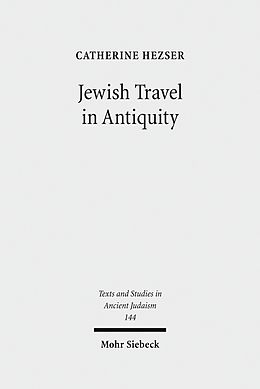 eBook (pdf) Jewish Travel in Antiquity de Catherine Hezser