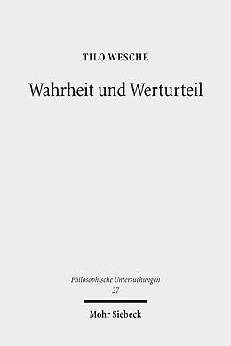E-Book (pdf) Wahrheit und Werturteil von Tilo Wesche