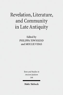 eBook (pdf) Revelation, Literature, and Community in Late Antiquity de 