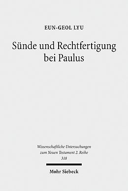 E-Book (pdf) Sünde und Rechtfertigung bei Paulus von Eun-Geol Lyu